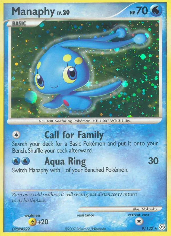 Manaphy 9 · Diamond & Pearl