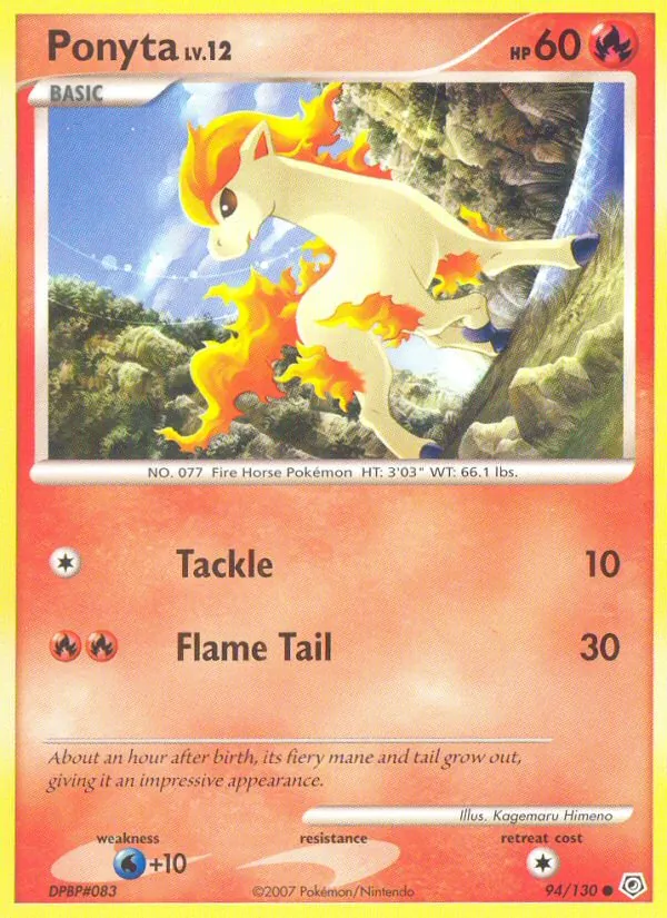 Ponyta 94 · Diamond & Pearl