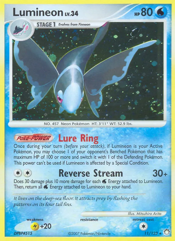 Lumineon 11 · Mysterious Treasures