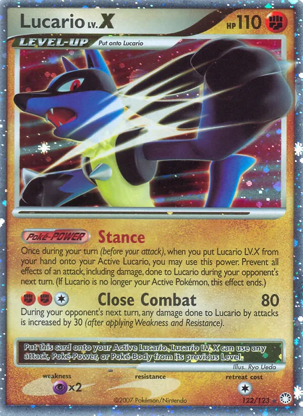 Lucario 122 · Mysterious Treasures