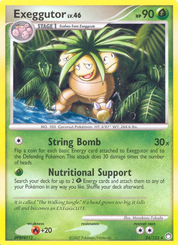 Exeggutor 24 · Mysterious Treasures