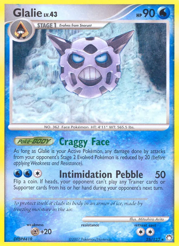 Glalie 25 · Mysterious Treasures