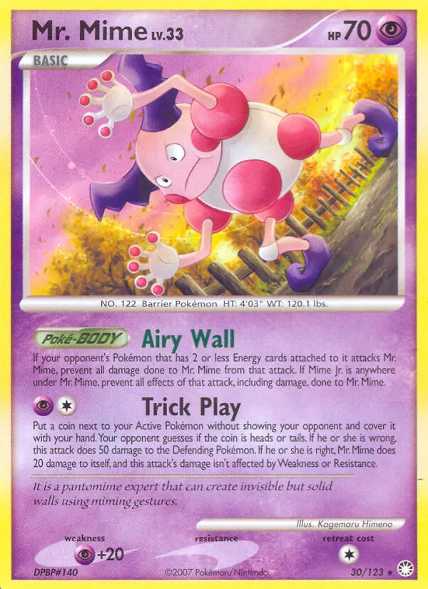 Mr. Mime 30 · Mysterious Treasures