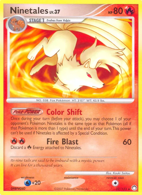 Ninetales 32 · Mysterious Treasures