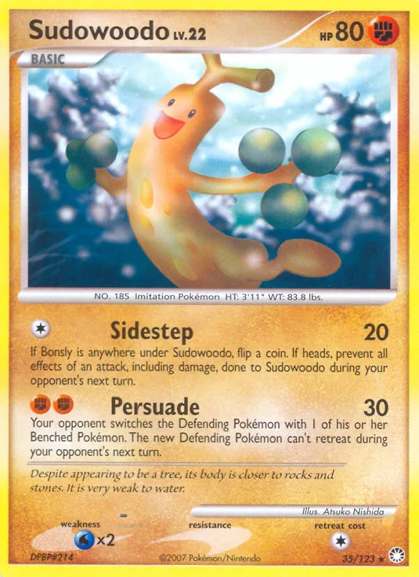 Sudowoodo 35 · Mysterious Treasures
