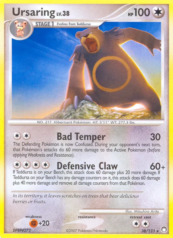 Ursaring 38 · Mysterious Treasures