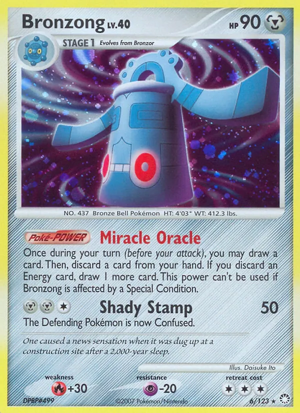 Bronzong 6 · Mysterious Treasures