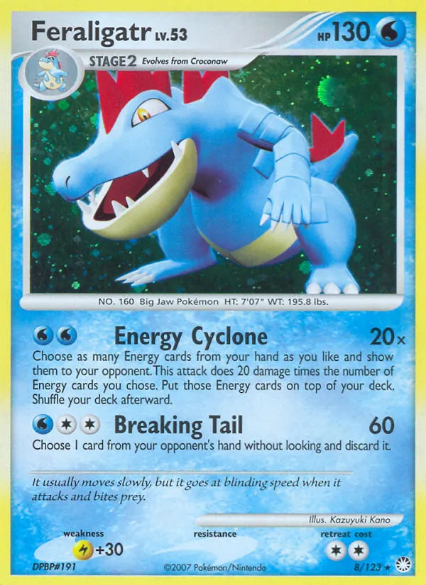 Feraligatr 8 · Mysterious Treasures