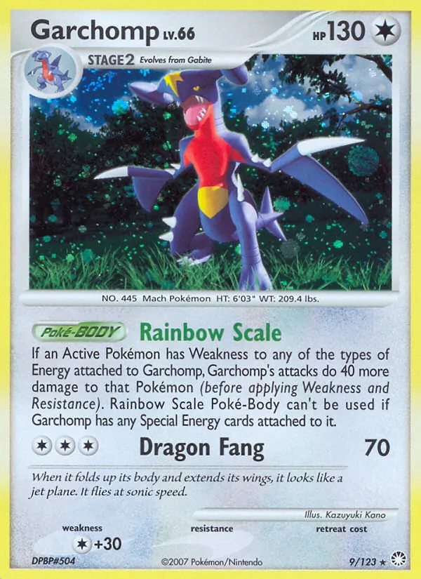 Garchomp 9 · Mysterious Treasures