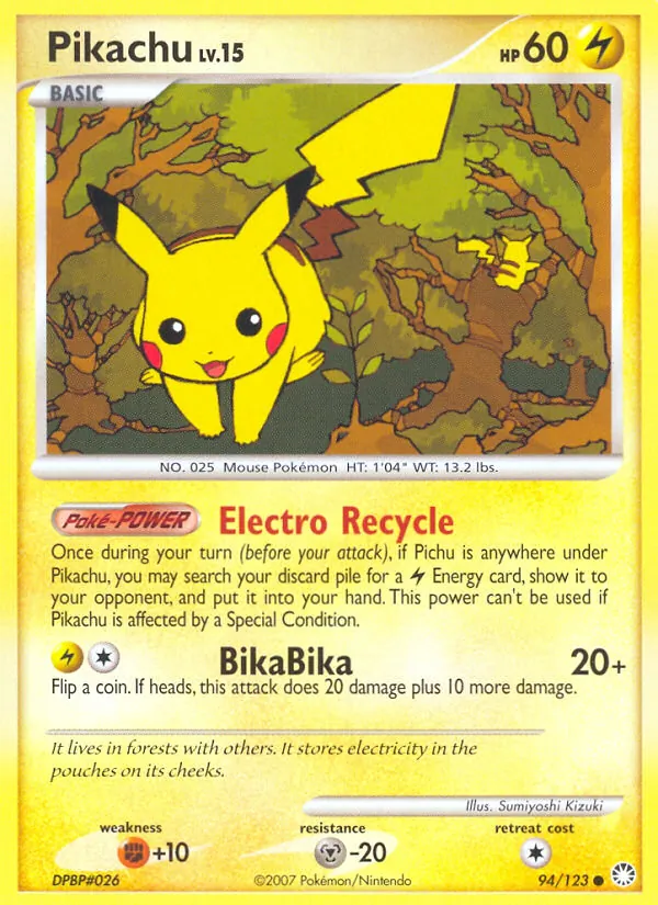 Pikachu 94 · Mysterious Treasures