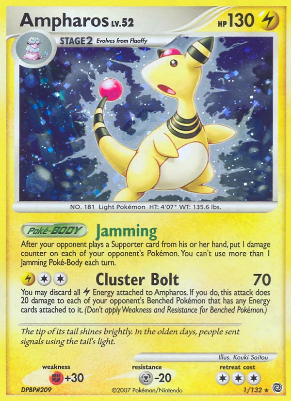 Ampharos 1 · Secret Wonders