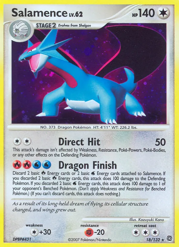 Salamence 18 · Secret Wonders