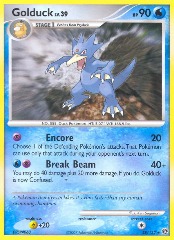 Golduck 28 · Secret Wonders