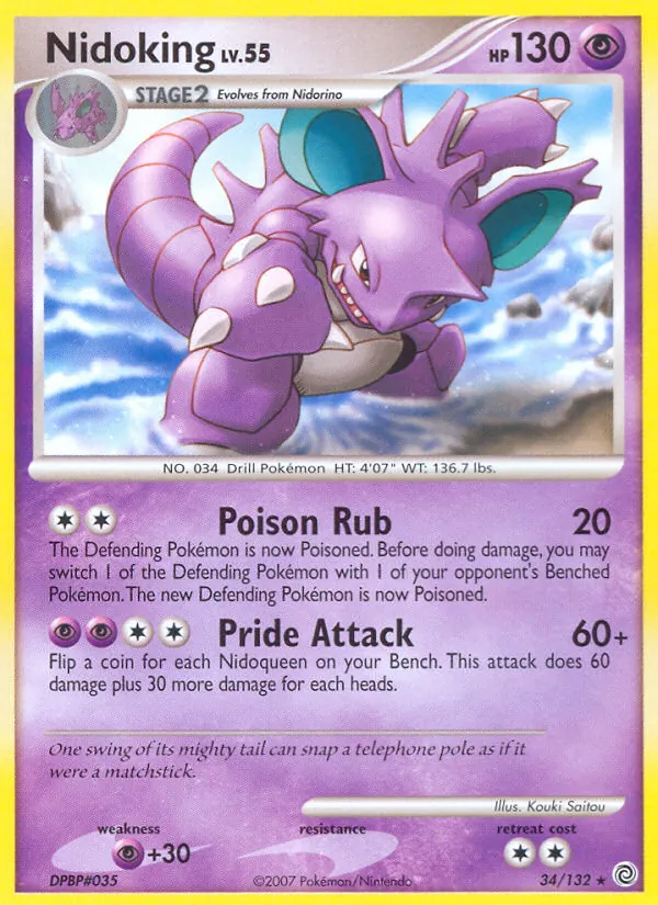 Nidoking 34 · Secret Wonders
