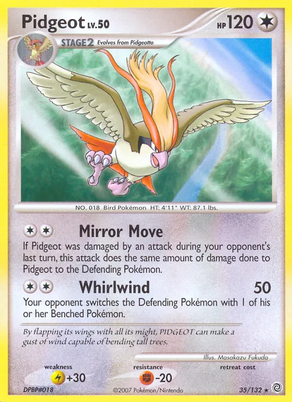 Pidgeot 35 · Secret Wonders