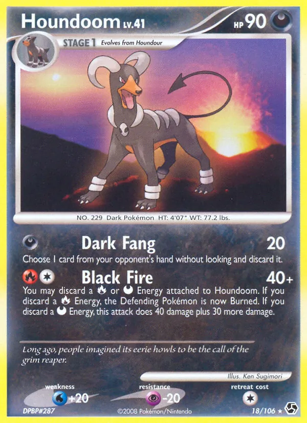 Houndoom 18 · Great Encounters