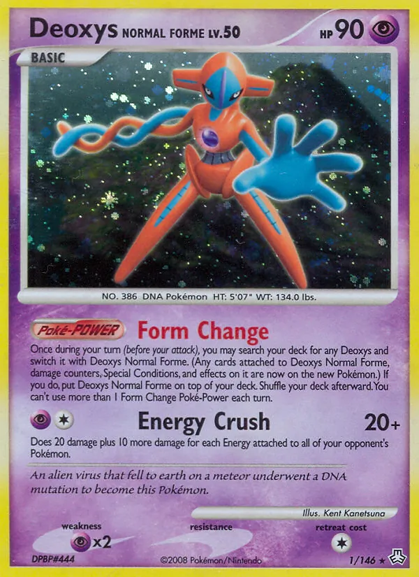 Deoxys Normal Forme 1 · Legends Awakened