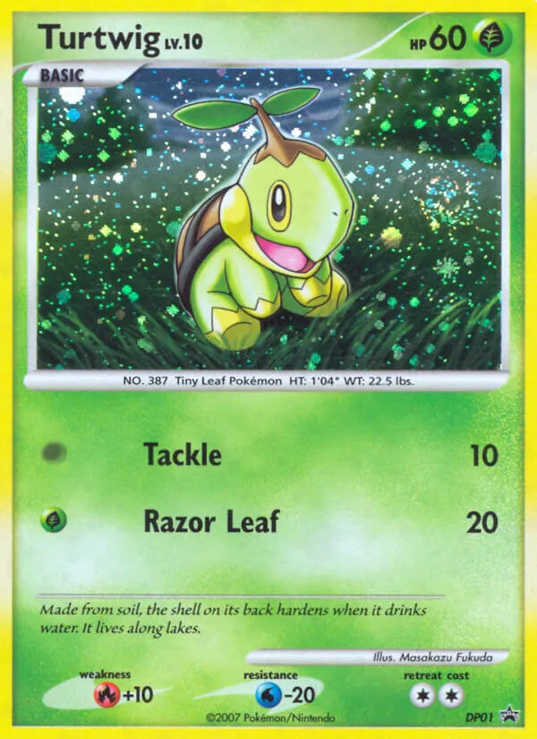 Turtwig DP01 · DP Black Star Promos