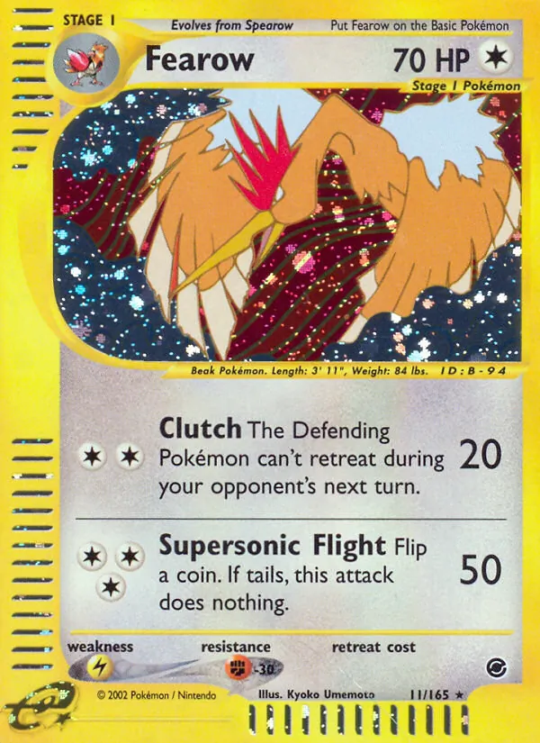 Fearow 11 · Expedition Base Set