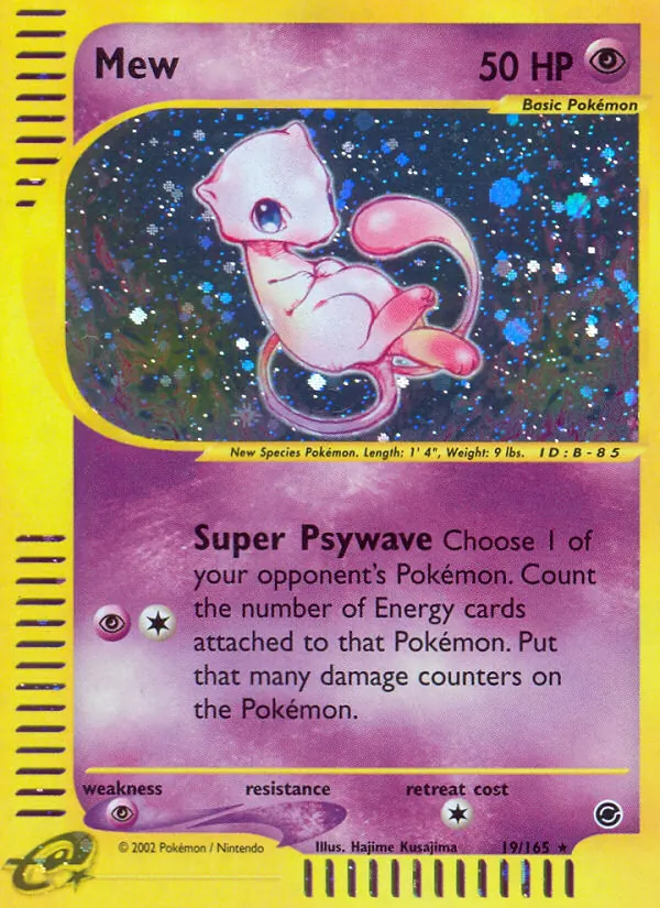 Mew 19 · Expedition Base Set