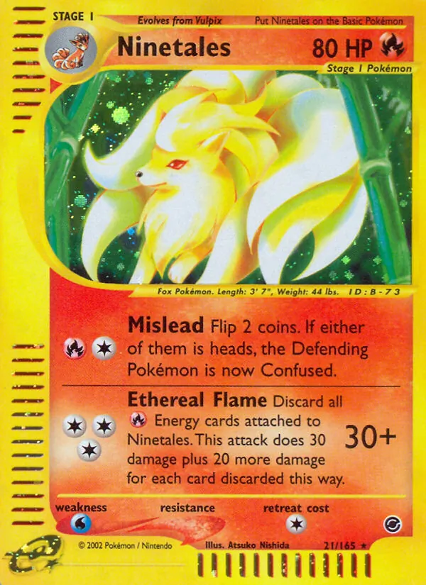 Ninetales 21 · Expedition Base Set
