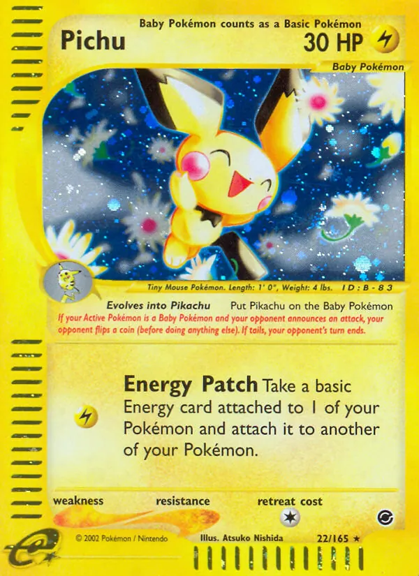 Pichu 22 · Expedition Base Set
