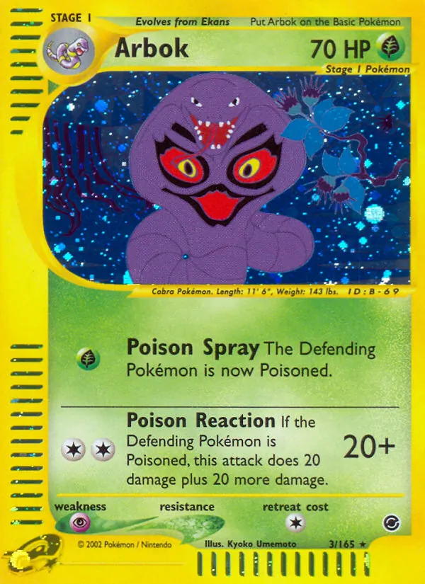 Arbok 3 · Expedition Base Set