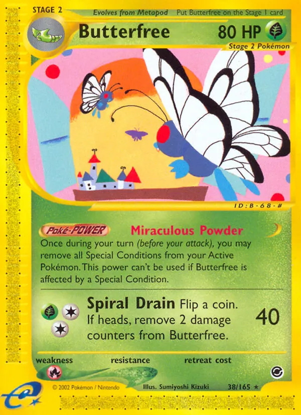 Butterfree 38 · Expedition Base Set