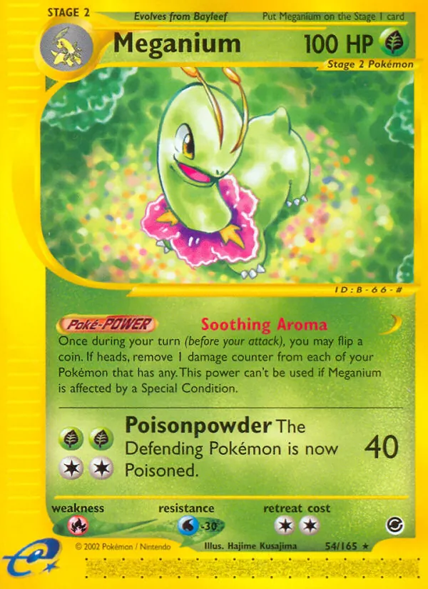 Meganium 54 · Expedition Base Set