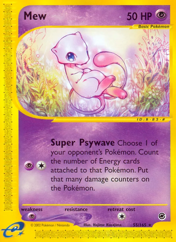 Mew 55 · Expedition Base Set