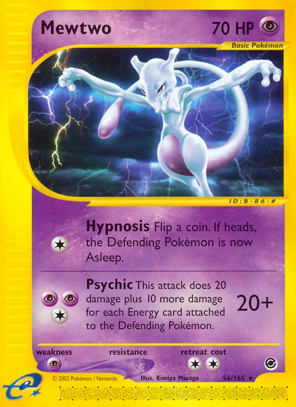 Mewtwo 56 · Expedition Base Set