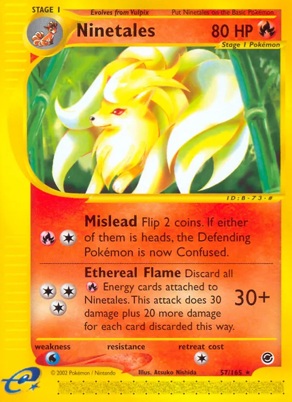 Ninetales 57 · Expedition Base Set