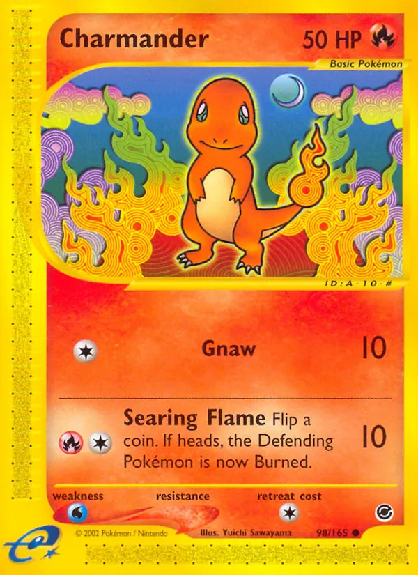 Charmander 98 · Expedition Base Set