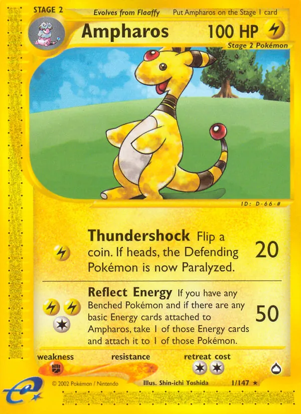 Ampharos 1 · Aquapolis