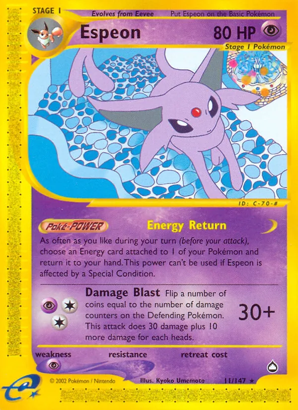 Espeon 11 · Aquapolis