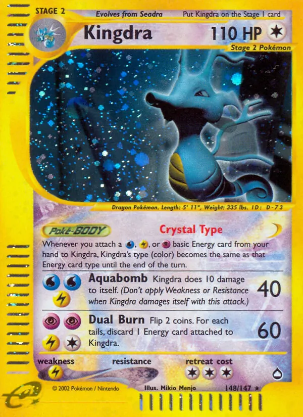 Kingdra 148 · Aquapolis