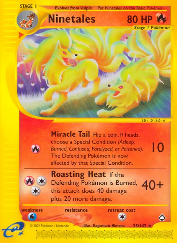 Ninetales 25 · Aquapolis