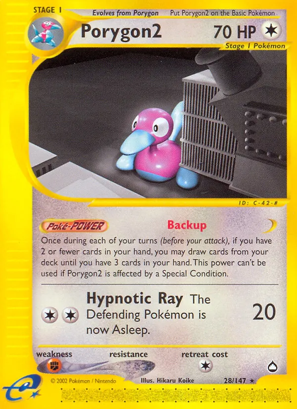 Porygon2 28 · Aquapolis