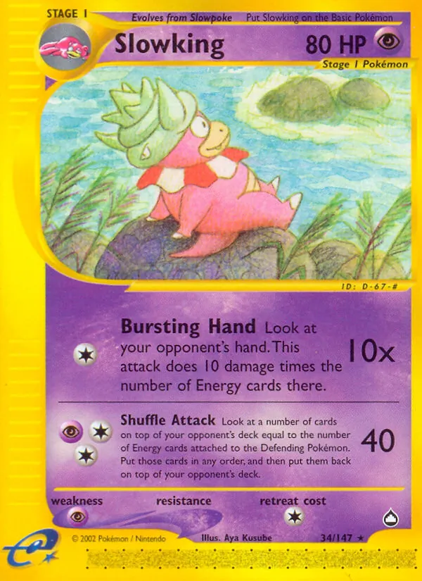 Slowking 34 · Aquapolis