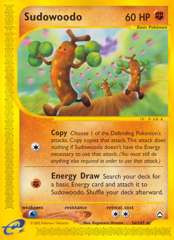 Sudowoodo 36 · Aquapolis