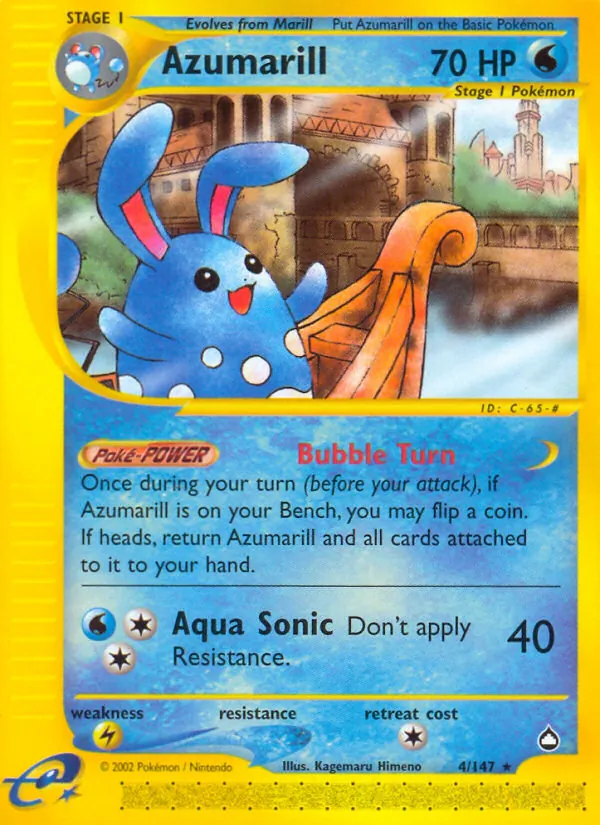 Azumarill 4 · Aquapolis