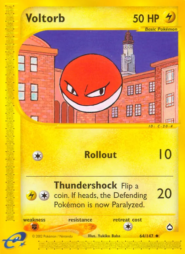 Voltorb 64 · Aquapolis