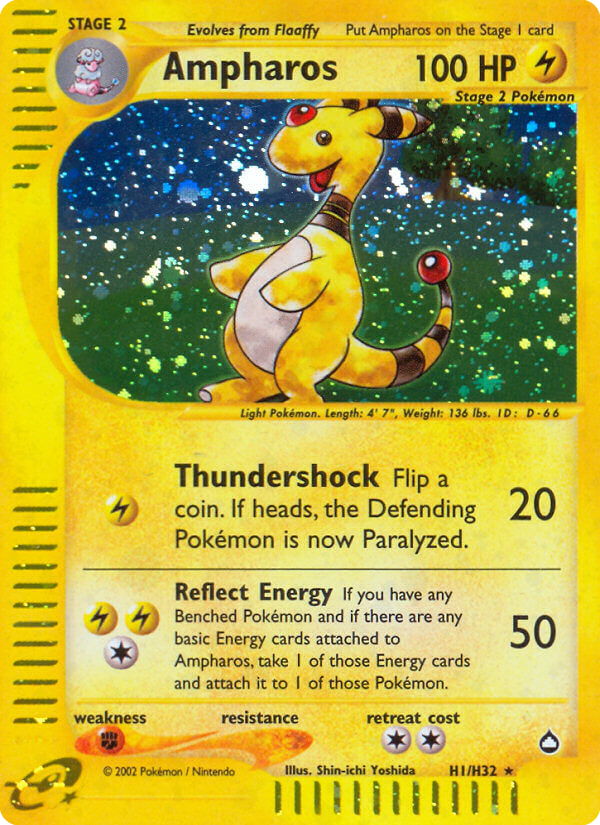 Ampharos H01 · Aquapolis