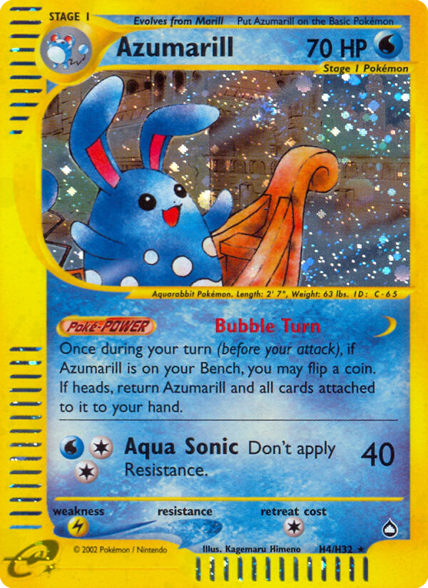 Azumarill H04 · Aquapolis