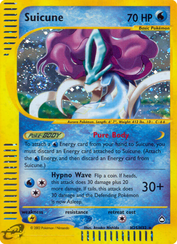 Suicune H25 · Aquapolis