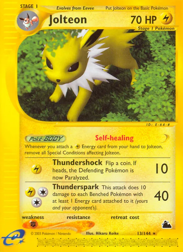 Jolteon 13 · Skyridge