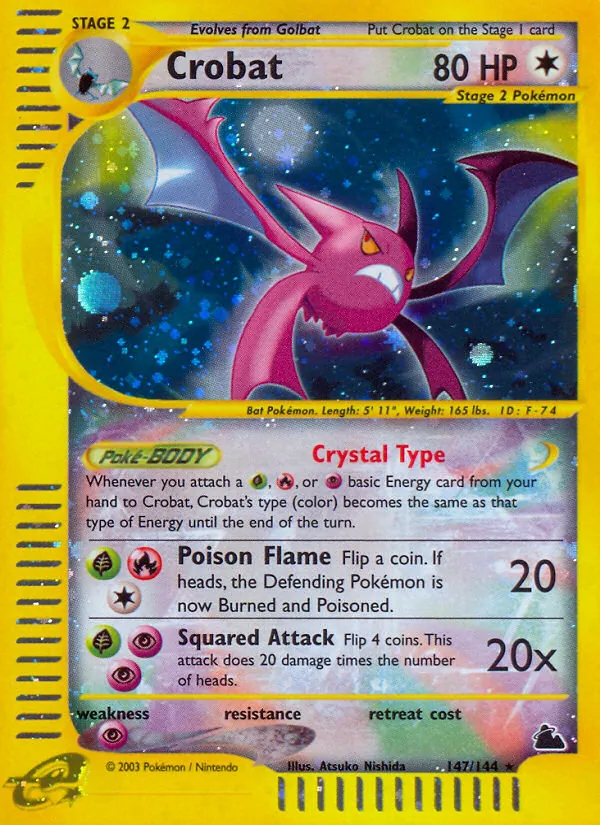 Crobat 147 · Skyridge