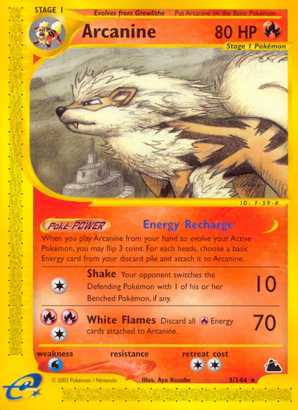 Arcanine 3 · Skyridge