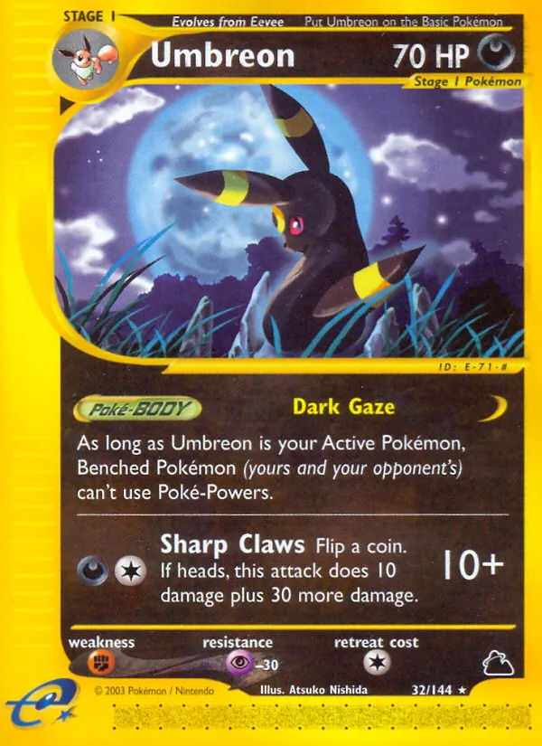 Umbreon 32 · Skyridge