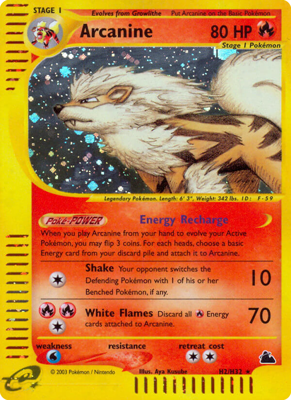 Arcanine H02 · Skyridge